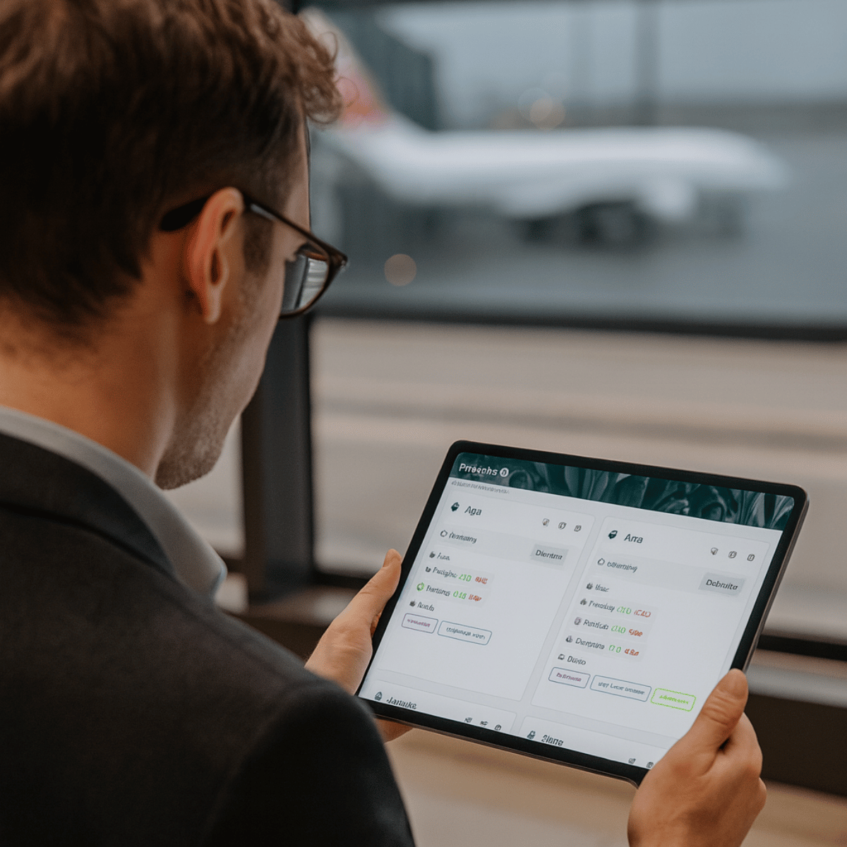 CEO, der CapaPlanner nutzt, um Kapazitätsdaten für fundierte Entscheidungen abzurufen