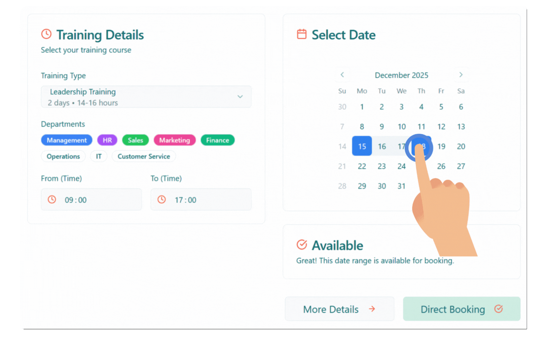 Die einfache Auslastungsplanung
