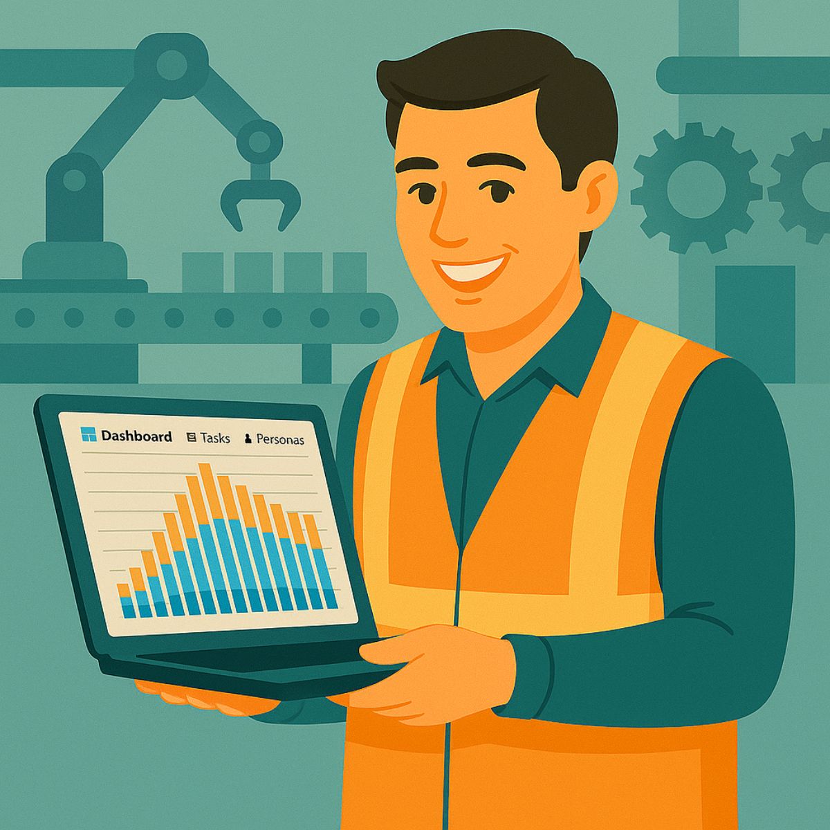 HR specialist managing team schedules and productivity insights with CapaPlanner