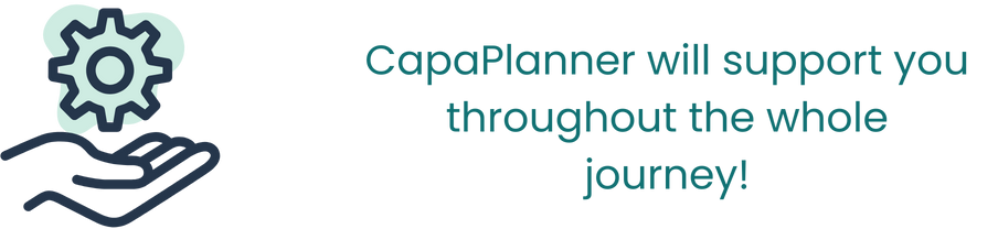 CapaPlanner will support you