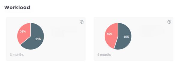 Workload pie chart